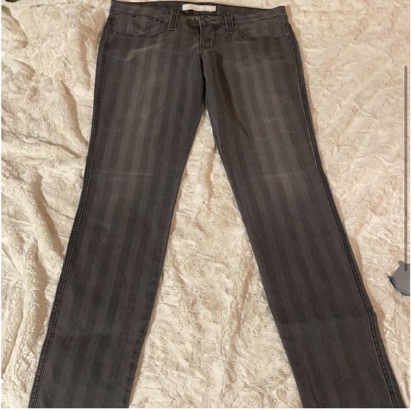 Frankie B distressed striped jeans saved for annareedy - Picture 3 of 8